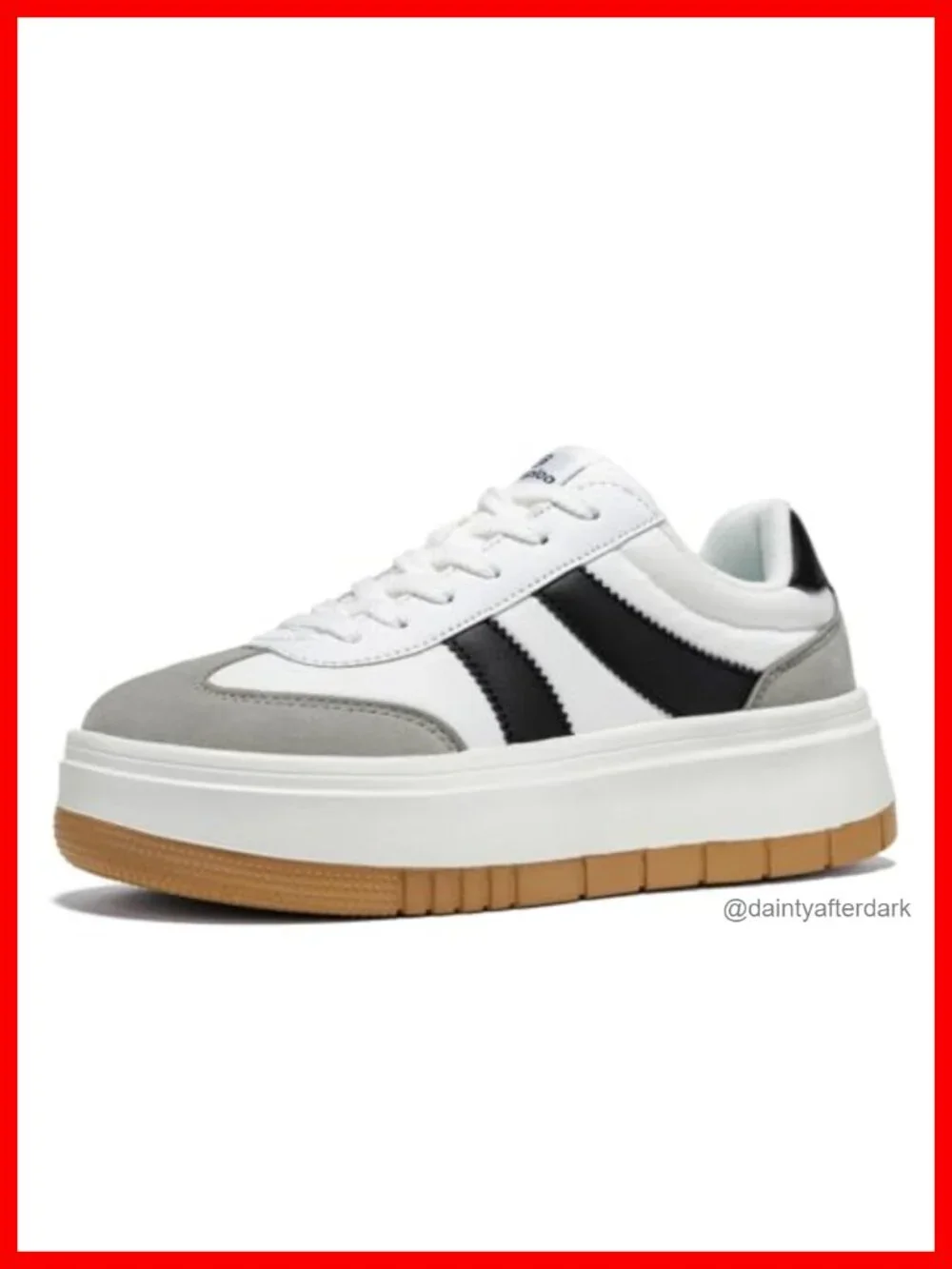 Women's Platform Fashion Sneakers Chunky Tennis Shoes Lightweight Comfortable